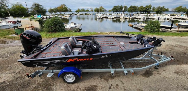 Bass Boat Kimple en aluminium - Vente et préparation chez Gastes Nautic