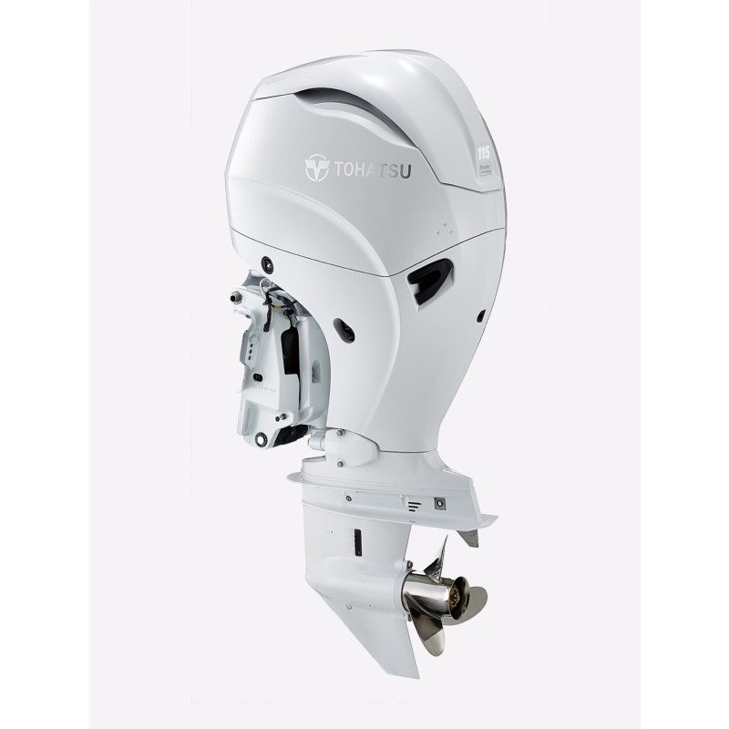 Moteur Tohatsu 50cv commande à distance - Démarrage électrique et Power Trim